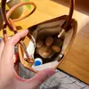 Bolsa de Papel Dupont Original para Estudiante Mujer Viajera al Trabajo Bolso de Hombro Cruzado Bolsa para Cámara Teléfono Móvil Bolso Cuadrado Pequeño Logotipo Impreso Personalizado