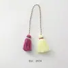 Pensamiento de siete colores nuevo estilo chino multi-cabeza doble capa borla colgante decoración caja de regalo embalaje de regalo materiales para floristería DIY