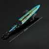 Força Delta Nuvem de Tinta Garra Lançador de Facas 22cm 30cm Faca Garra Liga de Metal Modelo de Brinquedo Figura