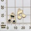 Mezcla 40 Dibujos Animados Europeos y Americanos de Goteo de Aceite Instrumentos Musicales Guitarra Piano Tono Aleación Colgante Pulsera DIY Accesorios de Joyería