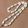 Colgante Imitación Jade Hetian con Perlas de Jade Blanco, Collar de Jade con Guanyin, Buda, Pixiu, Colgante de Jade, Amuleto de Jade, Colgante de Jadeíta con Cordón