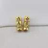 Xizang Prata Vintage Paz e Alegria Tubo Reto Contas Espaçadoras Pulseira DIY Colar Acessórios de Material de Cristal Atacado