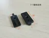 Piso de madera plástico hebilla de plástico tipo T accesorios madera plástico sujetadores de plástico para piso tornillos de cabeza pequeña de acero inoxidable 6 mm