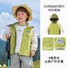 Ropa de Exterior Panda Kaka para Niños Conjunto de Otoño para Niños Chaqueta con Capucha de Otoño para Niñas Top para Bebé Ropa para Niños