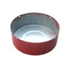 Cubierta Protectora Redonda de Borde Recto Carcasa de Hierro Rojo Accesorios para Motor de Vibración Horizontal Xinxiang Estampado
