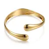 Pulseira Aberta Cruzada Vintage de Luxo Leve com Padrão Espiral Dourado, Bracelete Circular Largo com Padrão Circular Estilo Europeu e Americano de Meio Século