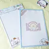 Adorable Perro Blanco Grande B5 Cuaderno de Dibujos Desprendible, Bloc de Notas para Estudiantes de Alto Valor, Adorable Bloc de Notas