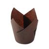 Molde para Cupcake Tulipán Copa de Fuego Horneado Hogar Molde para Pastel Papel Aceitado Desechable Soporte de Papel Vaso para Hornear