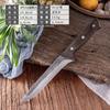 Cuchillo de carnicero para deshuesar forjado cuchillo para cosechar plátanos cuchillo para matar cerdo cuchillo para matar res cuchillo de corte juego de cuchillos de cocina con funda para cuchillo