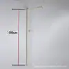 Almacenamiento Barra Cuadrada para Pared de Ducha Tubería de Ducha Extendida Rociador Superior Barra Corta Tubería de Ducha Extendida No Estándar Ducha