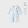 Roupas para Bebê Recém-Nascido, Macacão de Algodão Fino de Verão, Roupa para Engatinhar de Bebê, Roupa para Casa, Roupa para Ar Condicionado, Manga Longa