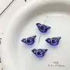 Cuentas de Cristal Checo Pintadas en Oro Doméstico Retro Caracol Pájaro Flor de Durazno Material Hecho a Mano Pulsera Cadena de Teléfono Móvil Accesorios de Joyería
