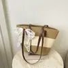 Bolso de Paja 2026 para Mujer, Gran Capacidad, Nuevo Estilo de Verano, Bolso de Hombro, Bolso de Mano, Moderno, Sencillo, Tendencia, Amazon para Mujer