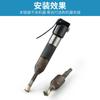Máquina de pluma de grabado neumática cincel cabeza de pelo cabeza de cáñamo recorte de piedra superficie de lichi hacha picadora martillo de flor de aleación herramienta de tallado en piedra