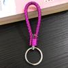 Chaveiro de Corda de Couro Trançado Chaveiro de Carro Chaveiro Pingente de Bolsa Acessórios Fabricante Atacado
