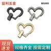 Bolsa al por mayor de fábrica candado en forma de corazón accesorios de hardware para equipaje hebilla de candado de metal amor accesorios de interruptor de equipaje