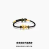 Linda Cuerda de Mano de Pareja de Serpientes Pulsera de Tobillo de Plata S999 Femenina Año de la Serpiente Cuerda Roja de Mano Regalo de San Valentín para Novio