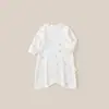 Pijamas para bebé de algodón puro, Clase A, para otoño e invierno, ropa de dormir de manga larga para bebés e infantes, ropa de dormir unisex para bebé, de una pieza
