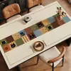 Jogo Americano de Mesa de Jantar Retrô, Toalha de Mesa Cartoon de Luxo Leve e de Alta Qualidade, Impermeável e à Prova de Óleo, Jogo Americano Isolante Térmico Sem Lavagem, Jogo Americano Protetor Resistente a Altas Temperaturas