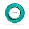 Tapa de tubo de hilo de poliéster para fábrica textil, cabeza redonda, cabeza plana, hilo de baja elasticidad, tapa de tubo de hilado de hilo antiarañazos, accesorios para máquinas circulares grandes