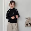 Camiseta Base para Niñas Otoño e Invierno 2025 Nueva Elegante Térmica Cálida de Manga Larga para Niñas Pequeñas y Niñas Mayores