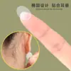 Pegatinas de soporte para gotas para los oídos, aretes para niñas, anti-tirón, anti-expansión, finos, transparentes, invisibles, pegatinas de soporte sin costuras