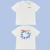 Arte Antwerp Versão de Luxo Estilo de Rua Americano Estampa Retro Camiseta Casual Masculina de Manga Curta Tendência