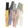 Calcetines de Yoga Gruesos Antideslizantes de Media Caña para Mujer Otoño e Invierno Algodón Puro Calcetines Largos Profesionales para Fitness y Deporte