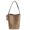 Bolso Bandolera de Cubo de Moda con Acabado Mate, Bolso de Hombro Tendencia, Bolso Tote Casual Versátil de Gran Capacidad Vintage, Bolso de Hombro