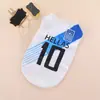 Ropa para Mascotas, Protección Solar, Chalecos de Malla para Gatos y Perros, Jerseys del Mundial para Perros, Uniformes de Baloncesto, Transpirable para Perros Pequeños, Medianos y Grandes
