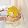 Bolsa de Paja Estilo Vacaciones de Verano con Flor Linda 2025 Nueva Bolsa de Paja Bolso Tejido Bolso Cruzado Mini Bolso para Monedas