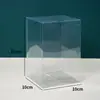Juguete Squishy para Aliviar el Estrés de Comercio Exterior Caja de Almacenamiento Rectangular de PP Caja de Exhibición Personalizada Caja Plegable Transparente de PVC Impresa a Color