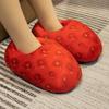 Pantuflas de Pan de Dibujos Animados Divertidas Tostadas Paquete Raíz Perezoso Hogar Damas Algodón Pantuflas Pareja Zapatos de Luna Zapatos de Hamburguesa