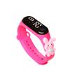 Reloj Electrónico Reloj Niños Niñas Niños de Primaria Niños de Secundaria Dibujos Animados Reloj de Jardín de Niños Hora Simple Pulsera Deportiva