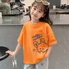Blusas para Bebê Menina 100% Algodão Puro Verão Novo Estilo Roupas Camisetas de Manga Curta Estilosas para Meninas