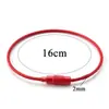 Llavero de Acero Inoxidable Chapado en Oro Real de 16 cm Pulsera de Acero de Titanio de Color Duradero Accesorios para Joyería Hecha a Mano DIY