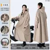 Women's Cycling Raincoat, Full-Body Electric Bike Rain Protection, Men's Adult One-Piece Thick Oxford Cloth Long Rain Poncho for Students