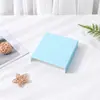 Caja de suspensión de película de PE, caja de embalaje para anillo, pulsera, collar y joyería, caja de joyería simple tipo funda, hecho a medida