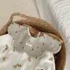 Toalha de Saliva para Bebê Algodão Puro Waffle Coreano Absorvente Babador Grosso Outono e Inverno para Bebê Babador Pétala Macio