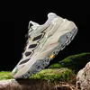 Sapatos Masculinos Plus Size 50 para Caminhada e Montanhismo 49 Pegada Antiderrapante Solado Grosso Absorção de Choque Respirável Esportivos para Outdoor e Off-road Comércio Exterior
