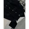 Yuran 26 Estilo Nuevo de Principios de Primavera Broche Collar Metálico Leopardo de Doble Curva Hilo de Alta Torsión Suéter de Punto Clásico Ajustado