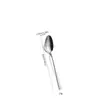 Juego de cubiertos de mango cuadrado transfronterizo, que incluye cuchillos para bistec de acero inoxidable, tenedores, cucharas, tenedores de postre y tenedores para pasteles, adecuado para hoteles y banquetes