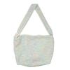 Bolsa de Ombro Estilo Japonês Fresh Ins Coração de Menina Bolsa Tote para Escola e Trabalho Feminina Grande Capacidade Bolsa de Lona Bolsa de Ombro