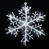 Decoración de Árbol de Navidad de Copo de Nieve Accesorios para Lugar de Fiesta Guirnalda de Luces de Copo de Nieve Decoración de Ventana de Copo de Nieve