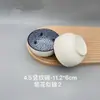 Bol de Arroz Japonés Cerámica Bajo Esmalte 4.5 pulgadas Bol para Comer Hogareño Bol Pequeño Vajilla Retro Bol de Grano Vertical Bol de Arroz
