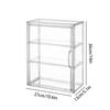 Caixa de Armazenamento de Acrílico Personalizada Transparente Montada na Parede à Prova de Poeira Anime Caixa Surpresa Armário de Exibição Feito à Mão Caixa de Cosméticos Rack de Armazenamento