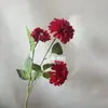 Simulación Boda China Nueva Arreglo de Boda Arreglo Rojo Fondo Rojo Material de Flores Banquete de Bodas de Nicho Arte Floral de Simulación