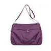 Bolso cruzado de gran capacidad para mujer, nuevo bolso de hombro versátil para el trabajo y los viajes, bolso de hombro multicapa ligero e impermeable de tela Oxford