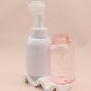 Cepillo de silicona blanco de 43 dientes, bomba de espuma, cabezal en forma de corazón, bomba de resorte incorporada, bomba de espuma de mousse a presión a presión