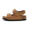 RUIZUSTOCK Chegada Nova da Primavera Sandálias Infantis de Cortiça Fosca Sapatos de Praia para Meninos Chinelos para Meninas Estudantes Outdoor